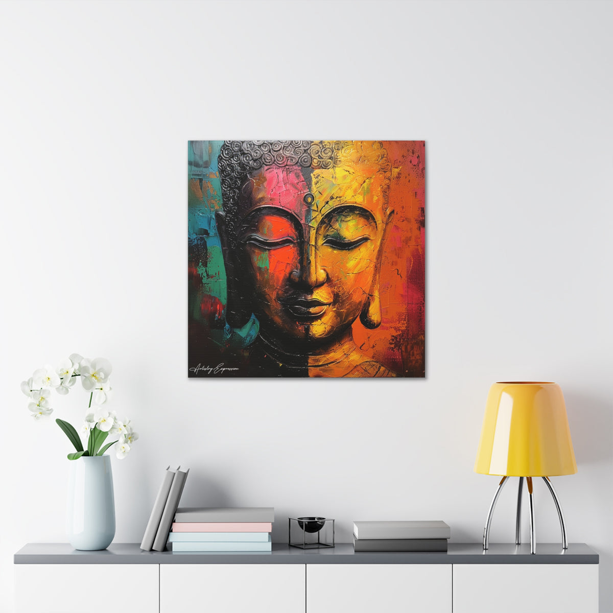 Transcendent Fusion: Contemporary Buddha