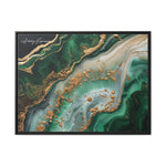 Emerald Ebb: Abstract Fluidity