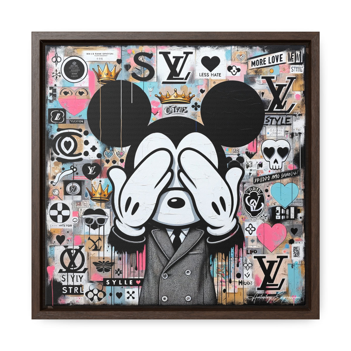 Graffiti Fusion: Where Pop Art Meets Street Style