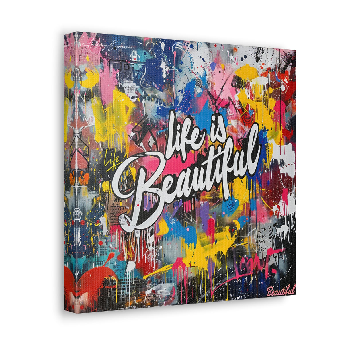 Vibrant Euphoria: Life's Beautiful Mural