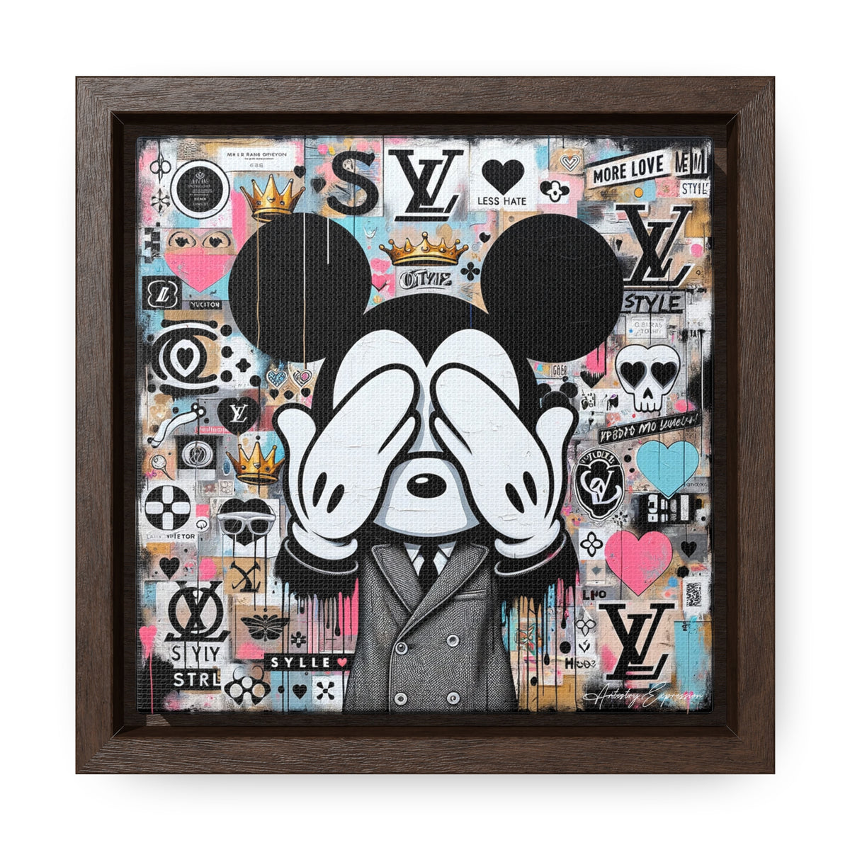 Graffiti Fusion: Where Pop Art Meets Street Style