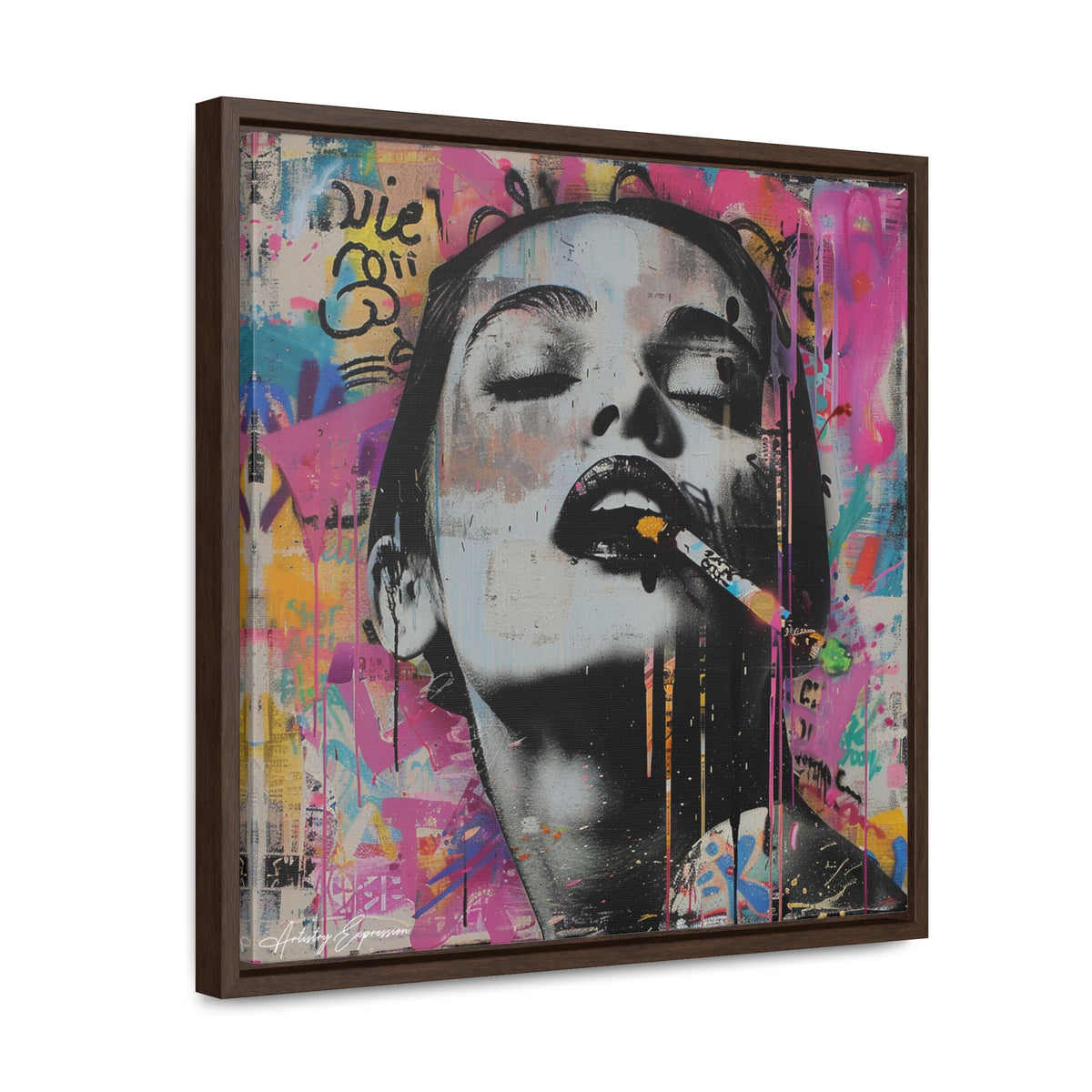 Ephemeral Expression: Graffiti Portraits