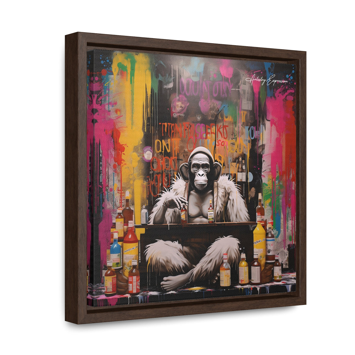 Wild Night Out: Gorilla Hangout in Color