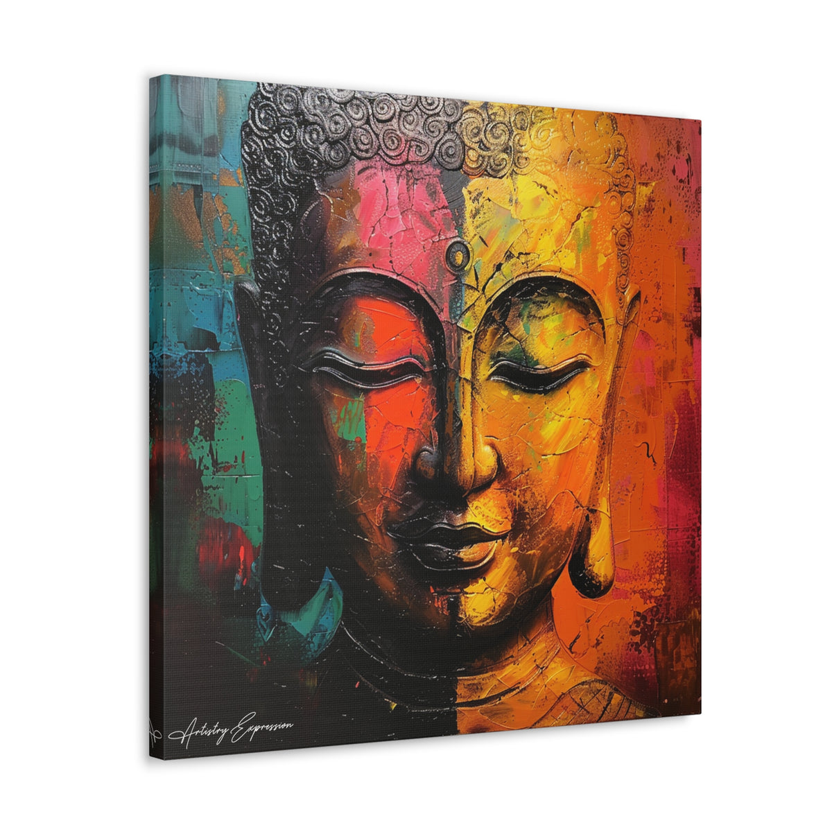 Transcendent Fusion: Contemporary Buddha