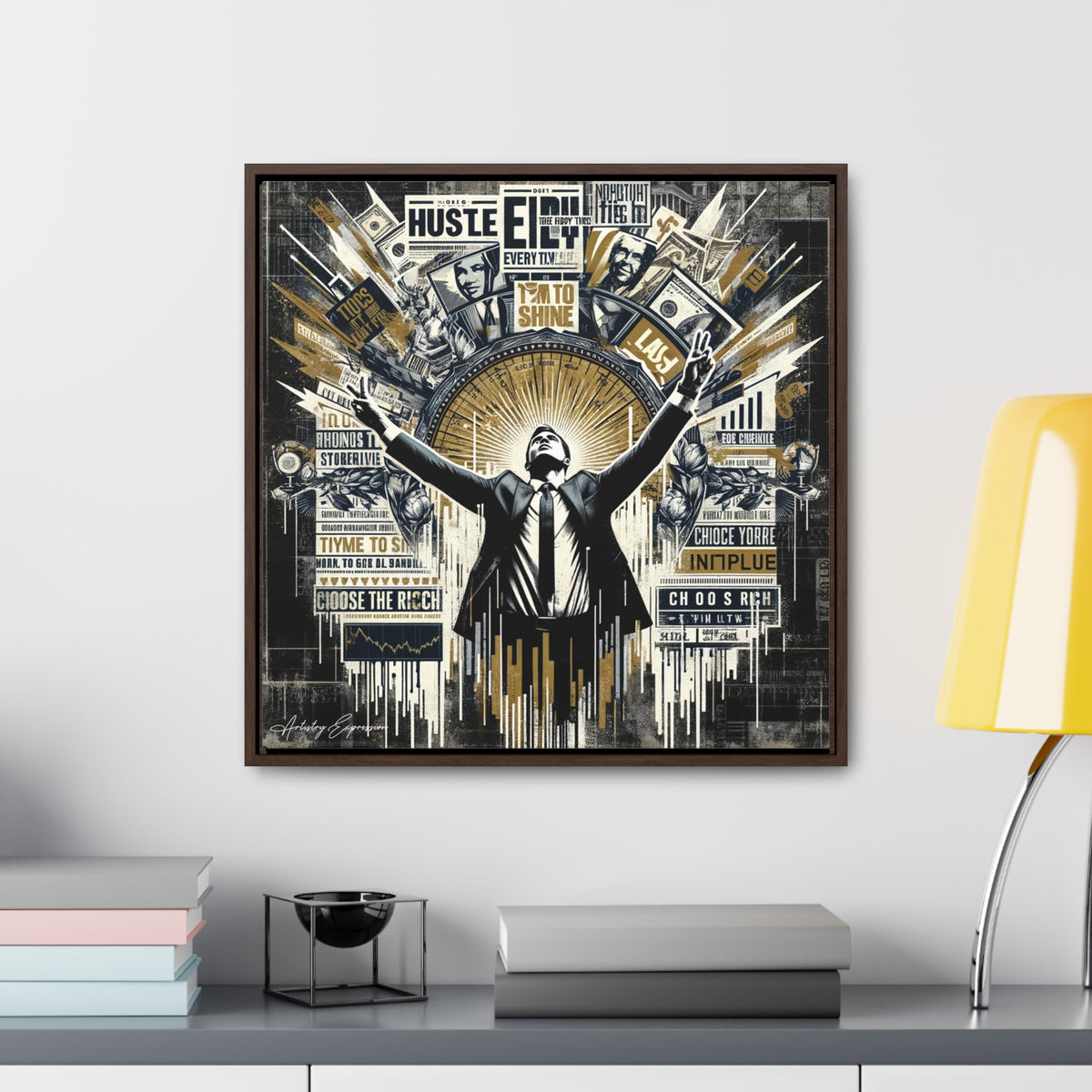 Symphonie du succès : une ode aux graffitis au triomphe financier