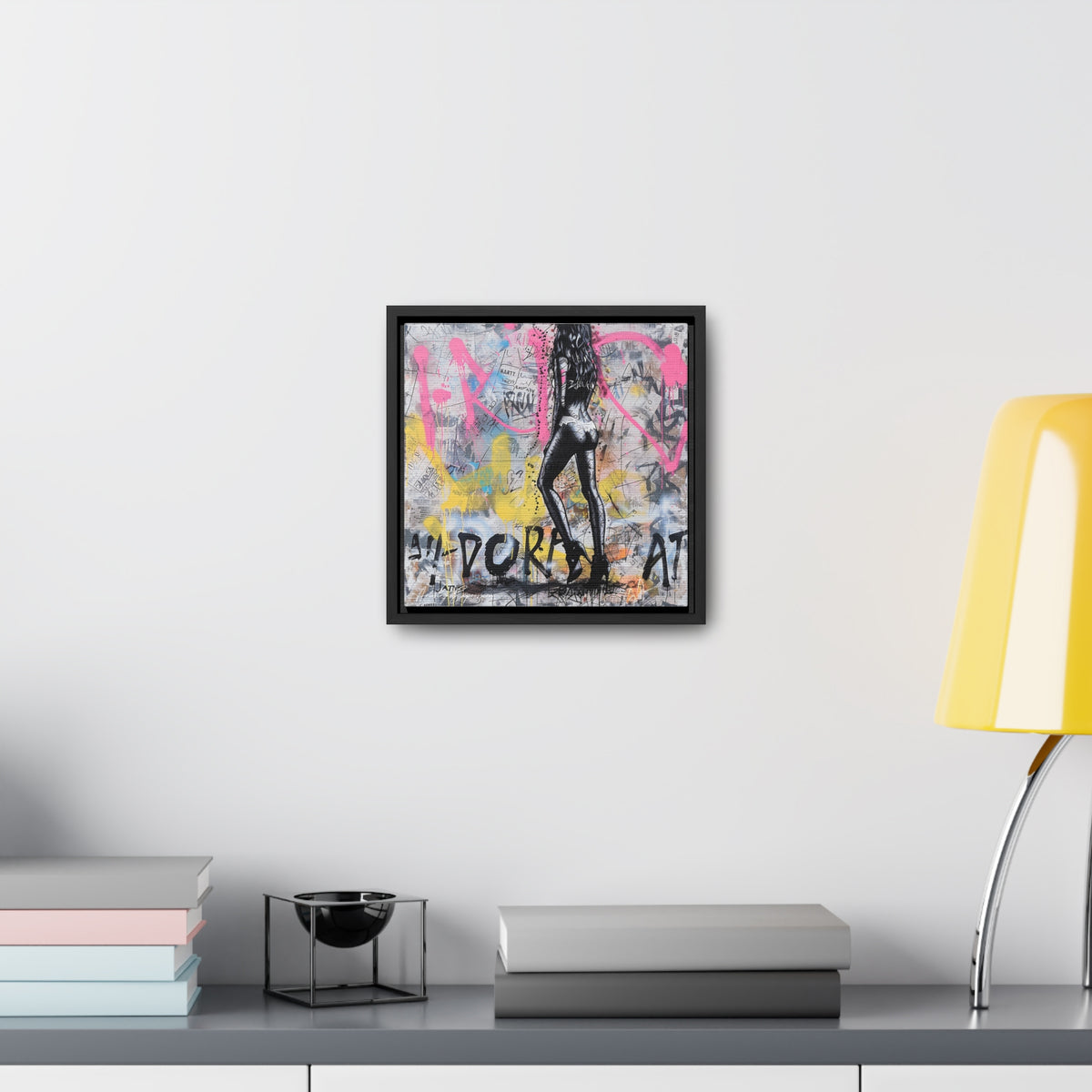 Sultry Streets: Embracing Graffiti Glamour