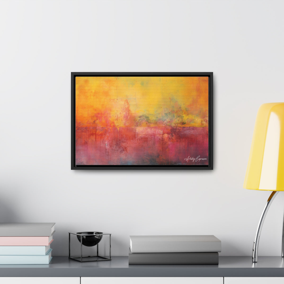 Abstract Expression in Deep Tones
