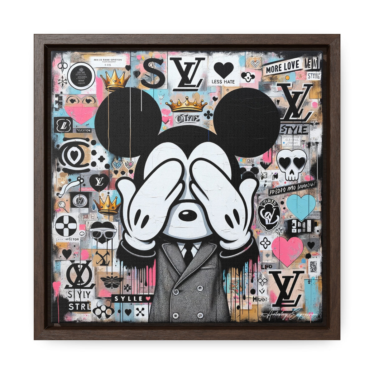 Graffiti Fusion: Where Pop Art Meets Street Style