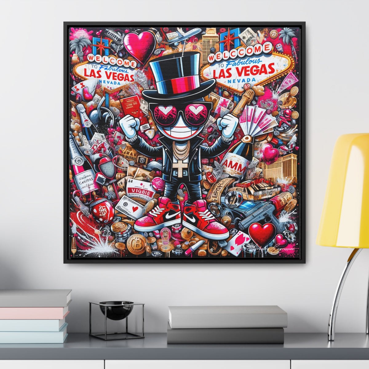 Neon Nights : exploration des graffitis des vibrations de Vegas