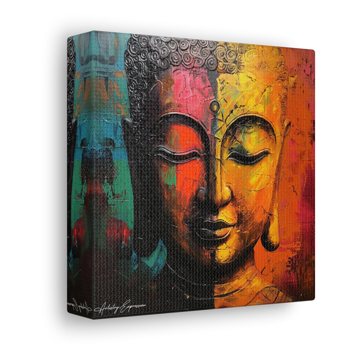 Transcendent Fusion: Contemporary Buddha