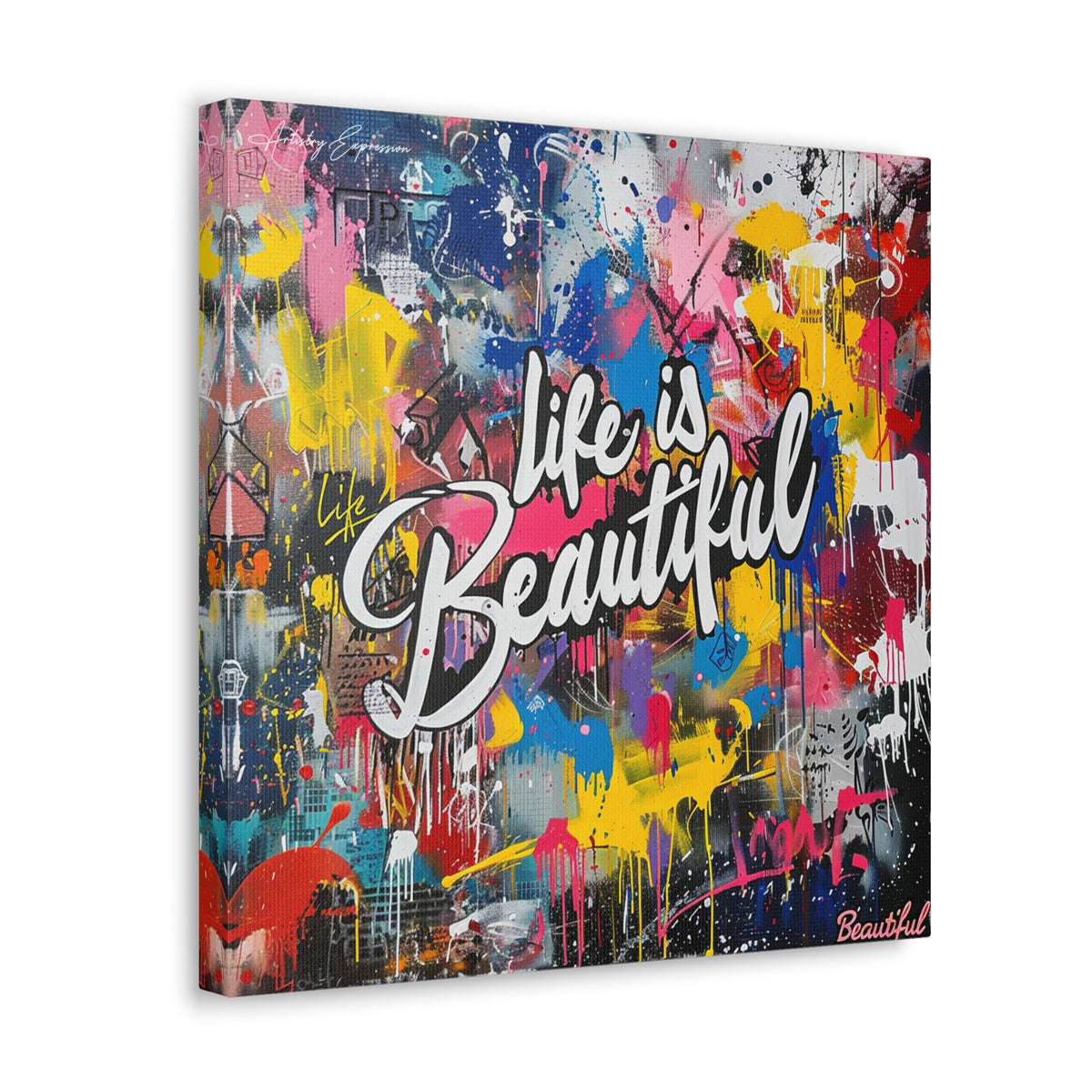 Vibrant Euphoria: Life's Beautiful Mural