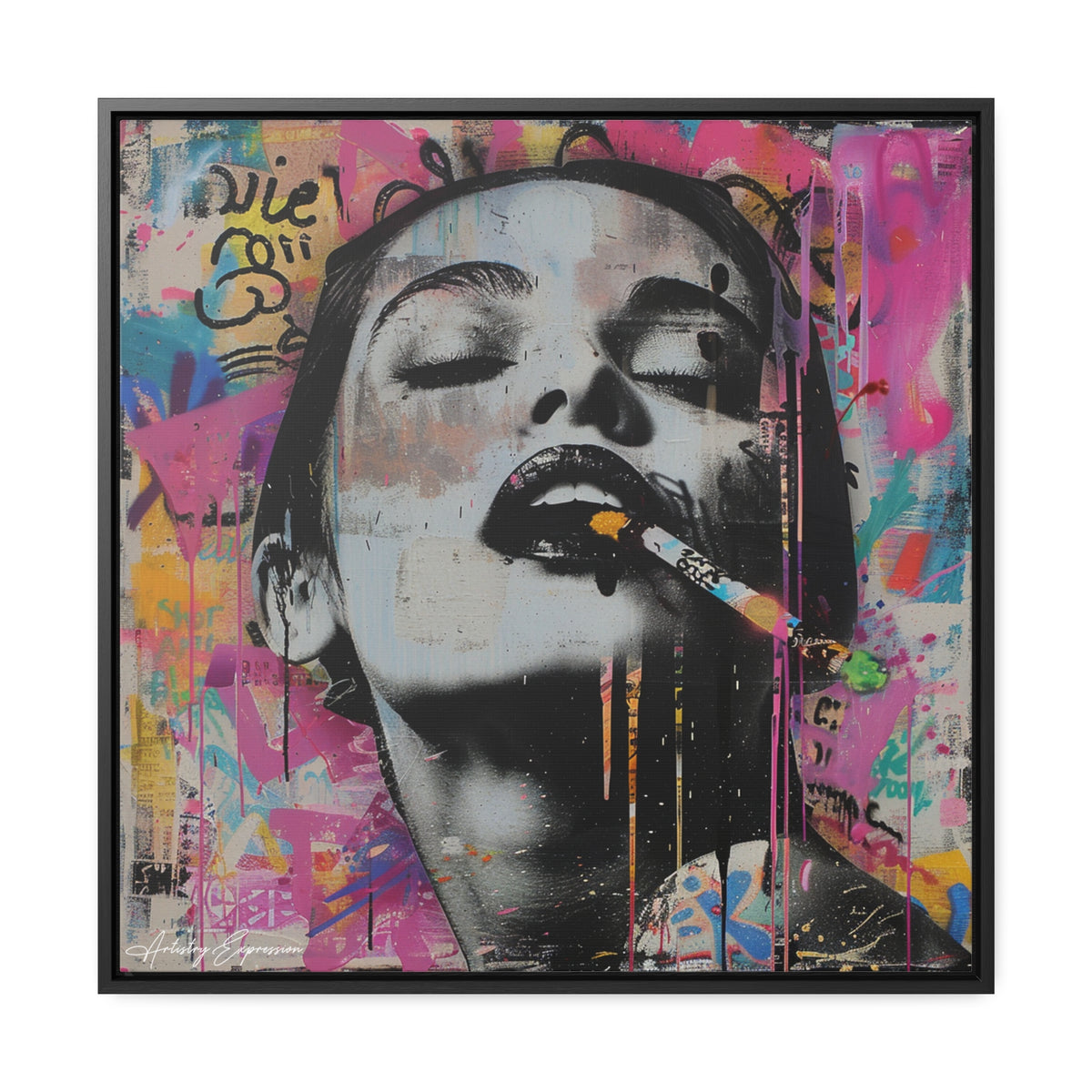 Ephemeral Expression: Graffiti Portraits