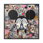 Urban Harmony: A Graffiti Mosaic of Pop Culture