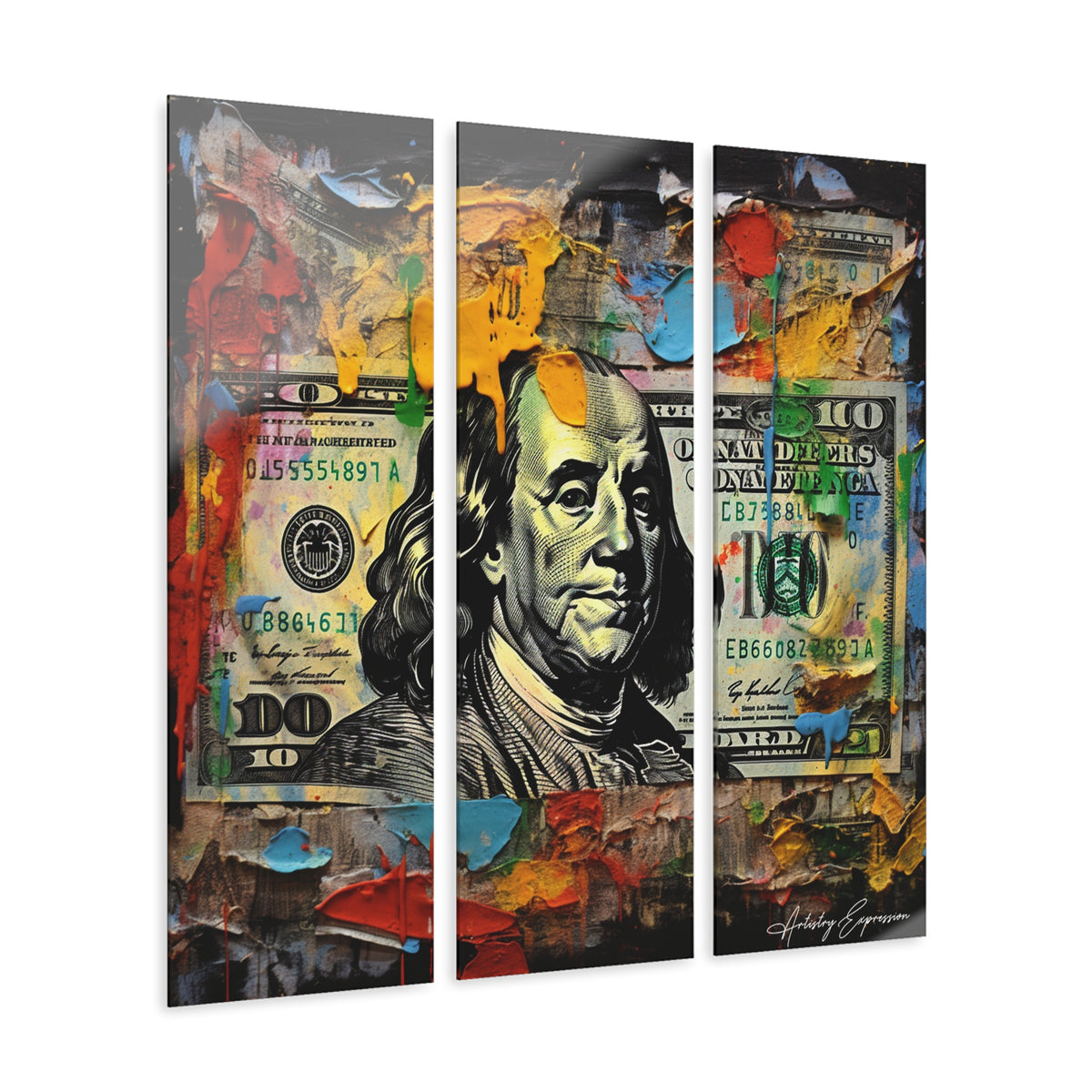 Graffiti Greenbacks: Artistic Affluence