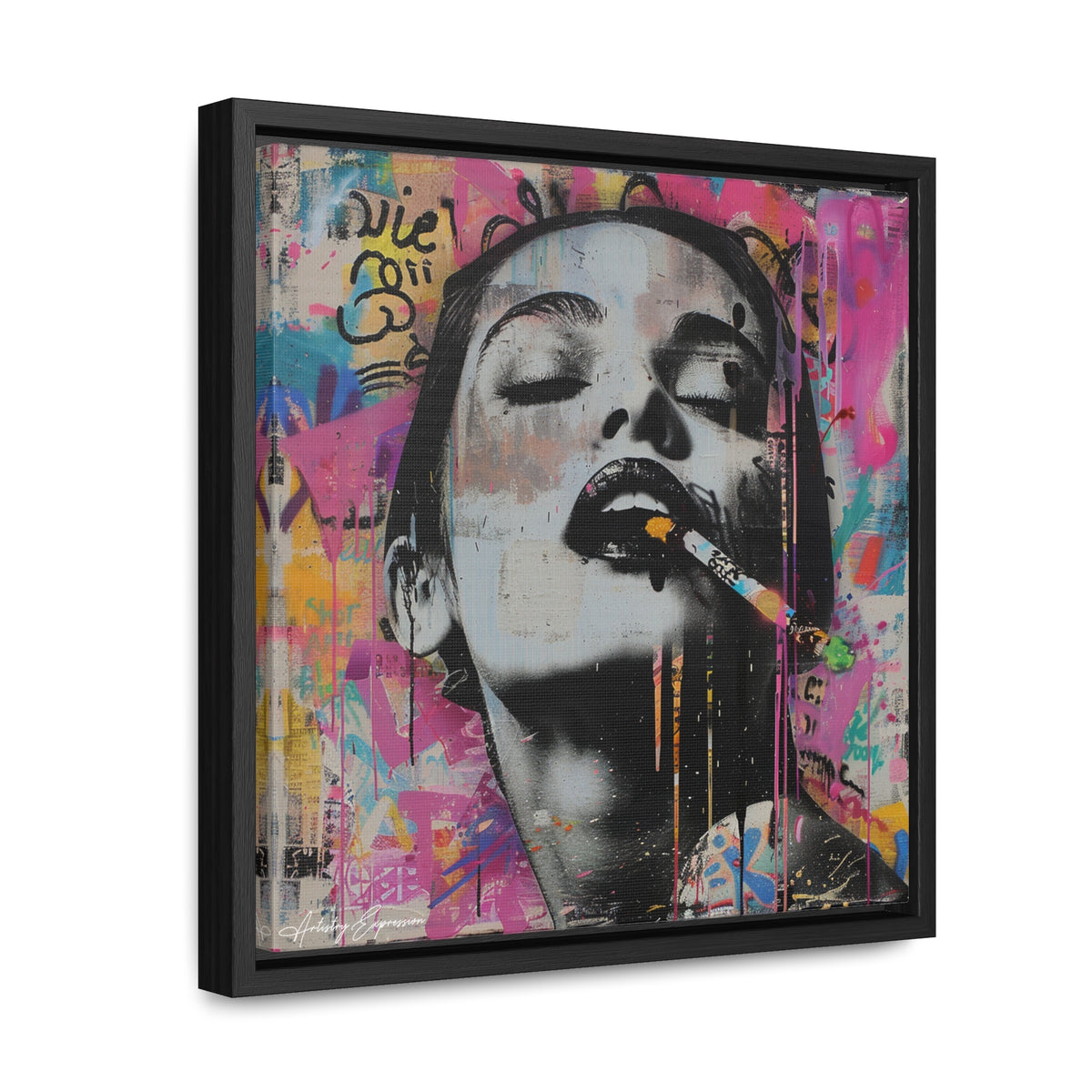 Ephemeral Expression: Graffiti Portraits