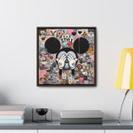 Urban Harmony: A Graffiti Mosaic of Pop Culture