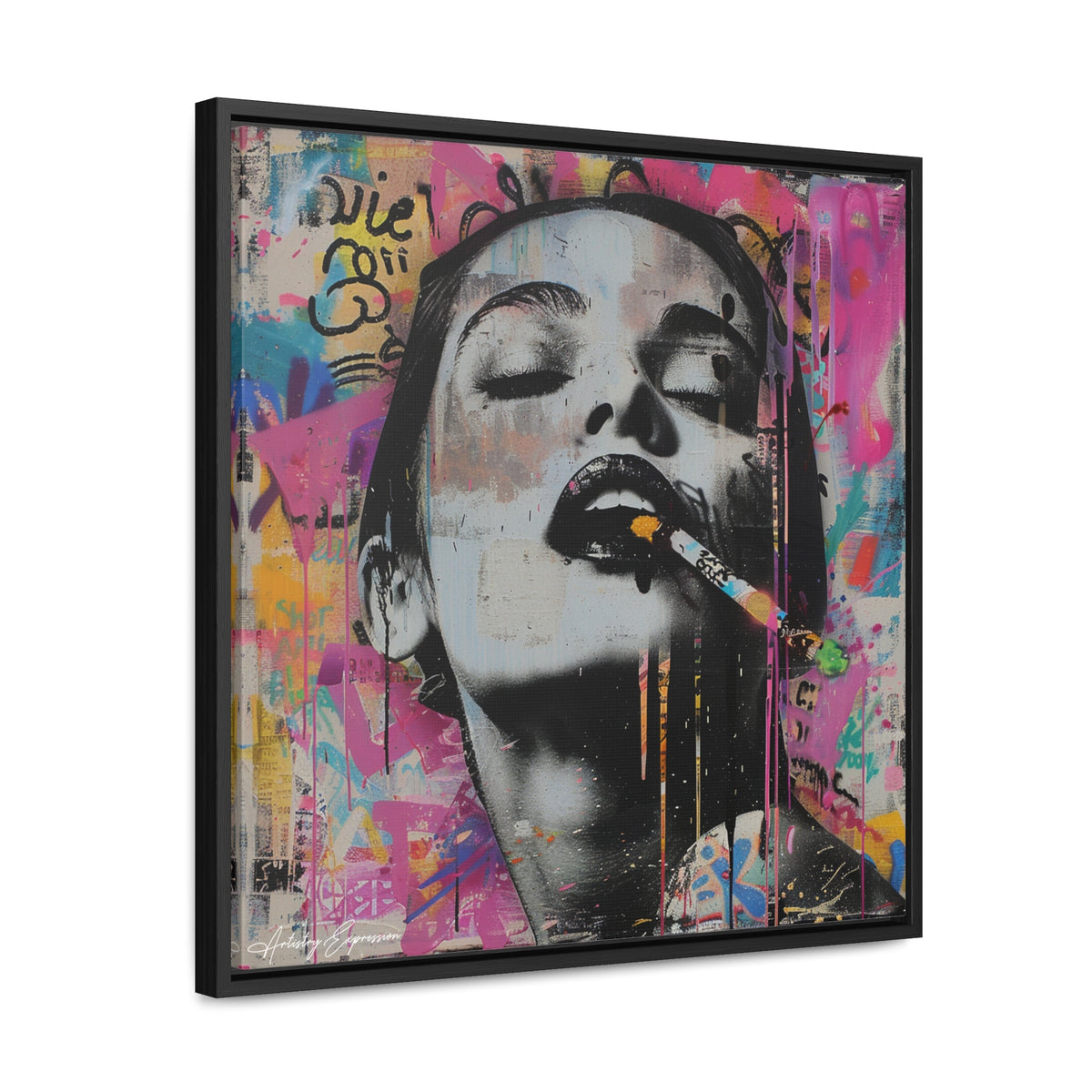 Ephemeral Expression: Graffiti Portraits