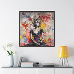 Urban Elegance: Vibrant Graffiti