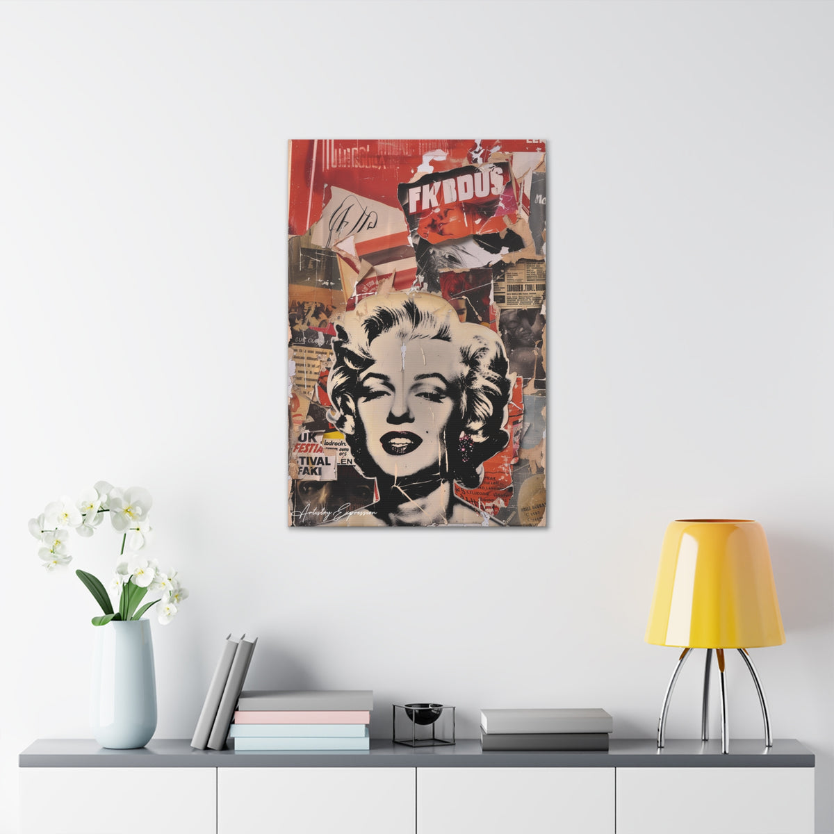 Iconic Collage: Marilyn Monroe in Pop Culture