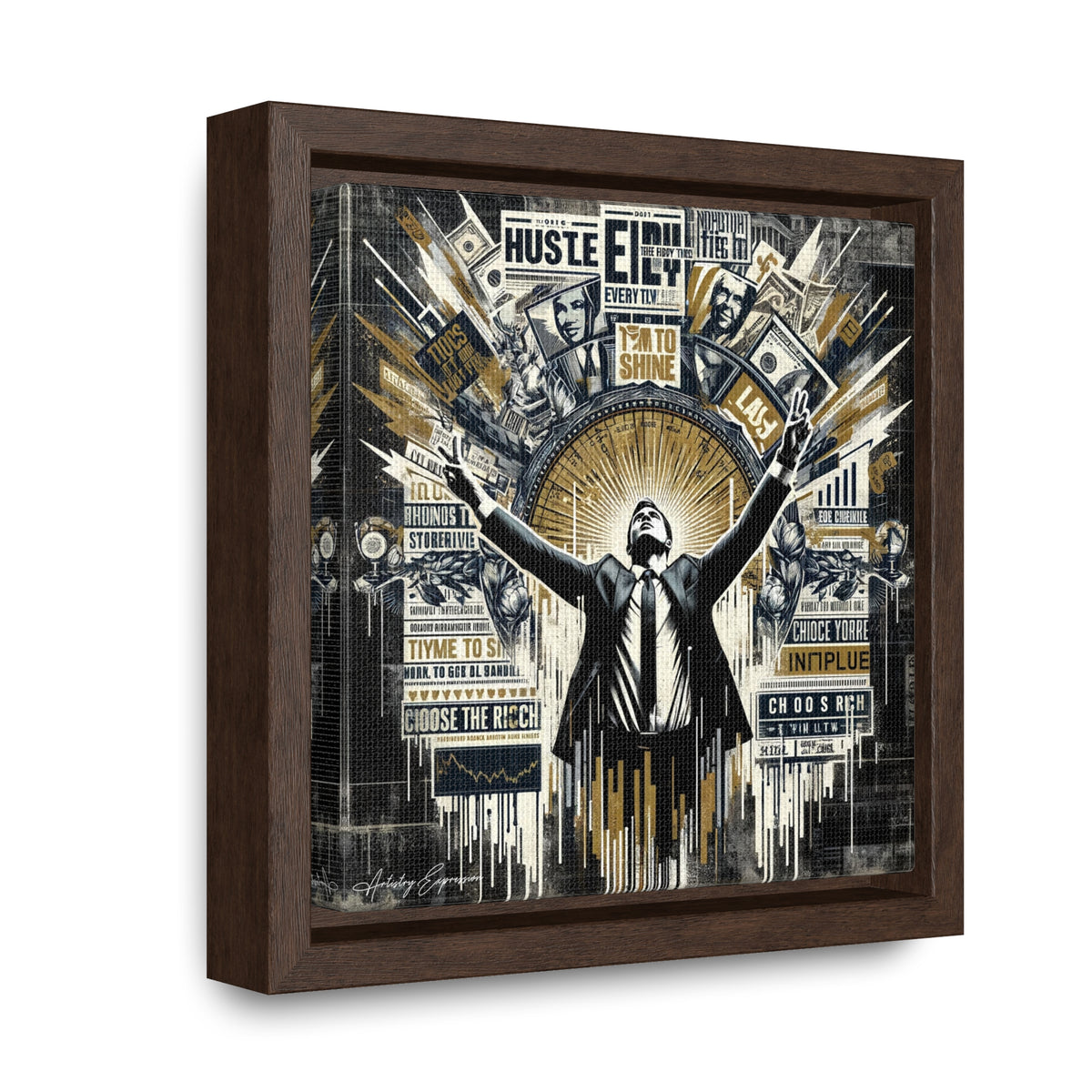 Symphonie du succès : une ode aux graffitis au triomphe financier