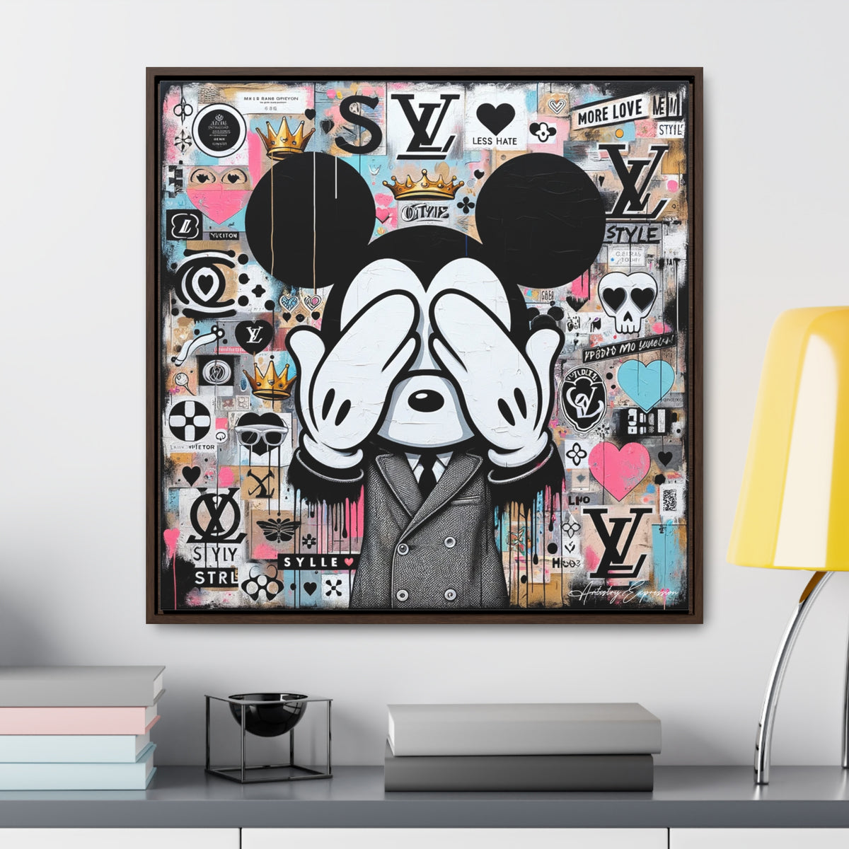 Graffiti Fusion: Where Pop Art Meets Street Style