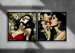 Money and Passion: A Pop Art Fusion