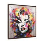 Graffiti Goddess: Marilyn Monroe's Vibrant Visage