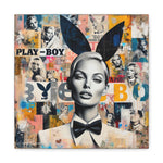 Graffiti Vogue: Fashion Icon Amidst Urban Chaos