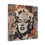 Collage emblématique : Marilyn Monroe dans la culture pop