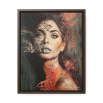 Radiant Charm: Portrait of an Artistic Glamour Lady