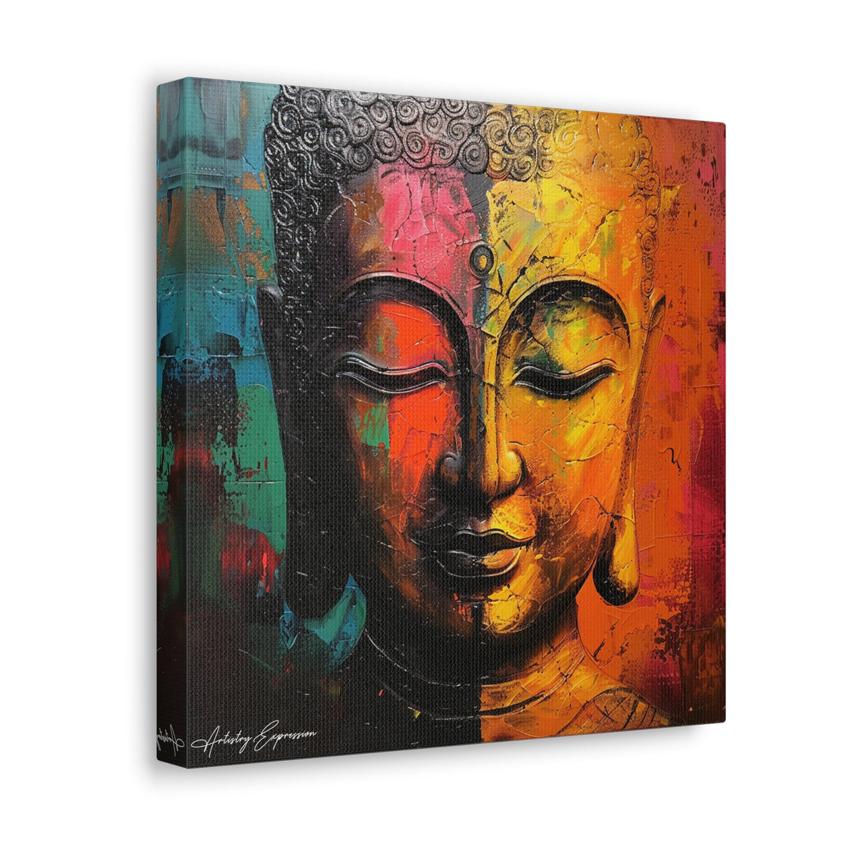Transcendent Fusion: Contemporary Buddha
