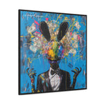 Whimsical Urban Portrait: A Splash of Color