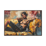 Chic Comfort: A Lady's Exquisite Rest