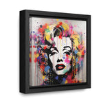 Graffiti Goddess: Marilyn Monroe's Vibrant Visage