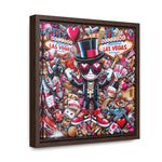 Neon Nights: Graffiti Exploration of Vegas Vibes