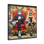 Glamour and Grit: Graffiti Fusion of Playfulness and Opulence