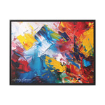 Emotional Echoes: Abstract Canvas Masterpiece