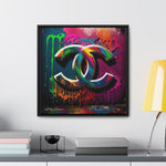 Street Art Broadcast: Channel Logo on Graffiti Wall