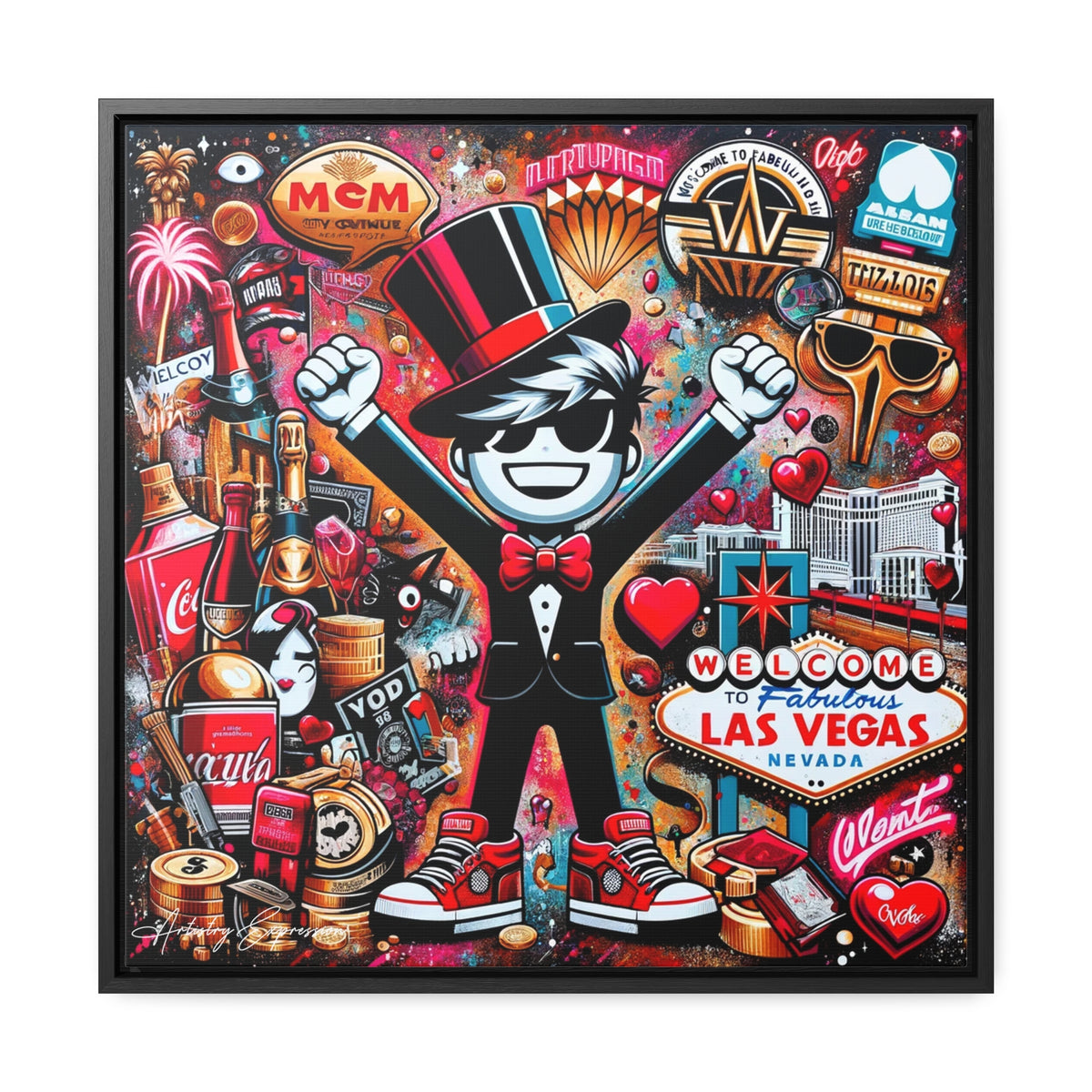 Urban Adventure: Graffiti Journey Through Las Vegas