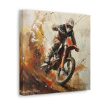 Frissons en mouvement : la joie du motocross