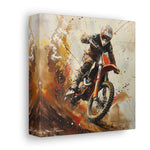 Frissons en mouvement : la joie du motocross