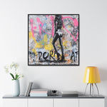 Sultry Streets: Embracing Graffiti Glamour