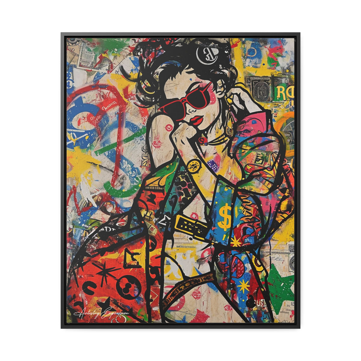 Graffiti Glam : mode, richesse et couleur
