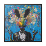 Whimsical Urban Portrait: A Splash of Color