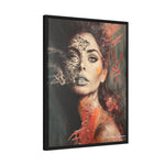 Radiant Charm: Portrait of an Artistic Glamour Lady