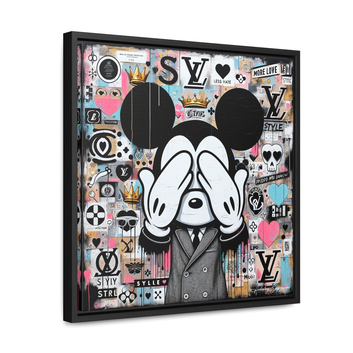 Graffiti Fusion: Where Pop Art Meets Street Style