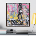 Sultry Streets: Embracing Graffiti Glamour