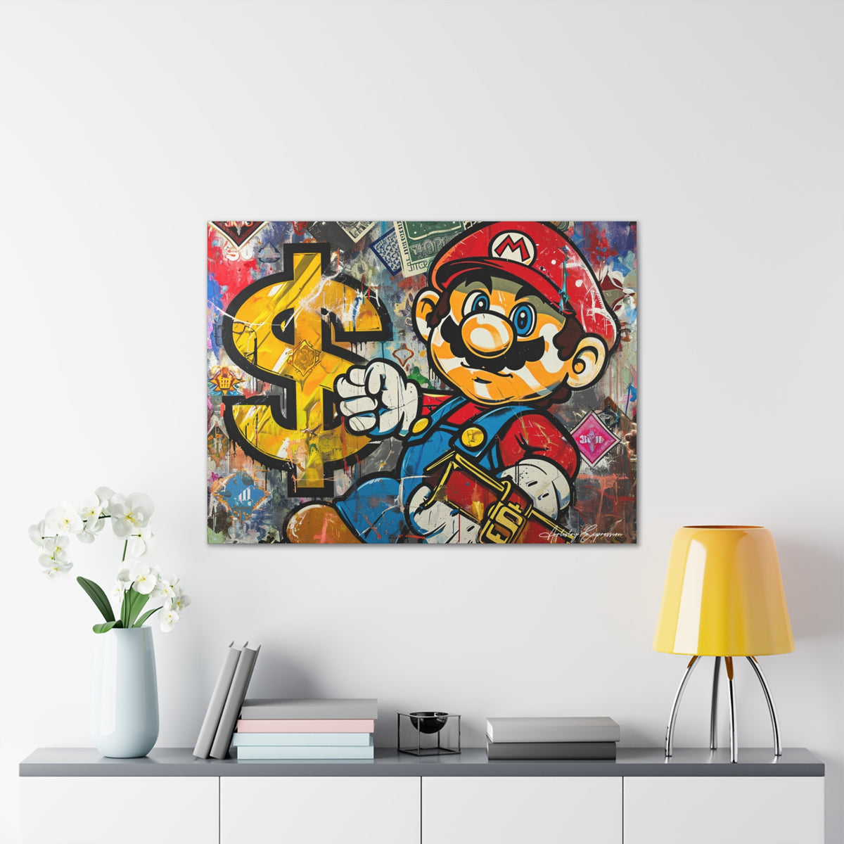 Graffiti Mushroom Kingdom: Mario's Fashionable Journey
