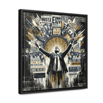 Success Symphony: Graffiti Ode to Financial Triumph