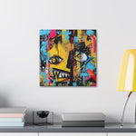 Tapisserie urbaine : une célébration de l'humanité